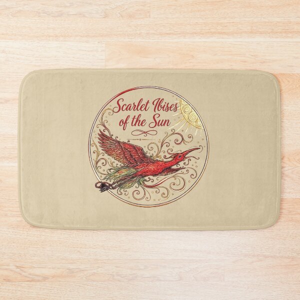 Item preview, Scarlet Ibises of the Sun – Transparent Design designed and sold by mimiartes.