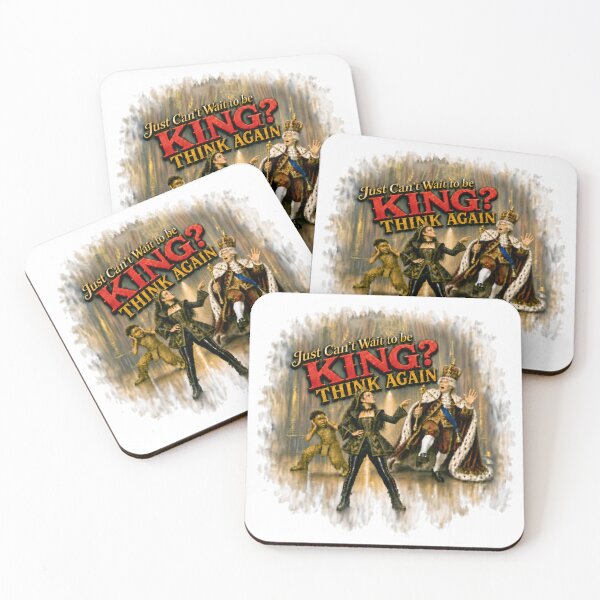 Item preview, Just Can't Wait to be KING? THINK AGAIN - a Broadway Mashup designed and sold by Lyric Vault - Rock on.