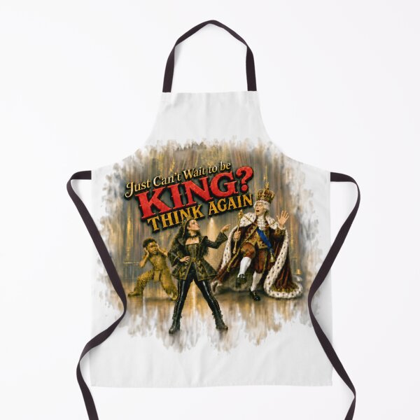 Item preview, Just Can't Wait to be KING? THINK AGAIN - a Broadway Mashup designed and sold by Lyric Vault - Rock on.