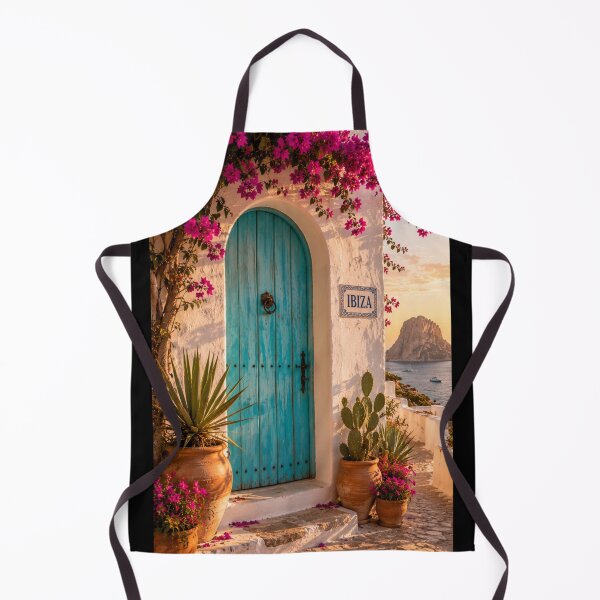 Item preview, Blue Door of Ibiza Mediterranean Charm designed and sold by piketo.