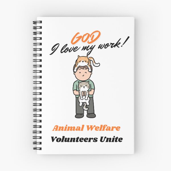 Item preview, God I Love My Work - Funny Sarcastic Animal Welfare Job Humor designed and sold by Liberty To Go.