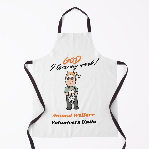Item preview, God I Love My Work - Funny Sarcastic Animal Welfare Job Humor designed and sold by Liberty To Go.