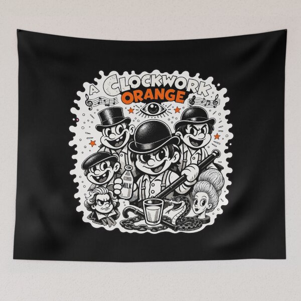 Item preview, A Clockwork Orange Cartoon designed and sold by Preston Meyers Designs.