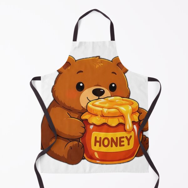 Artikelvorschau, Kawaii Honey Bear entworfen und verkauft von DailyDoodlesBySumbul.