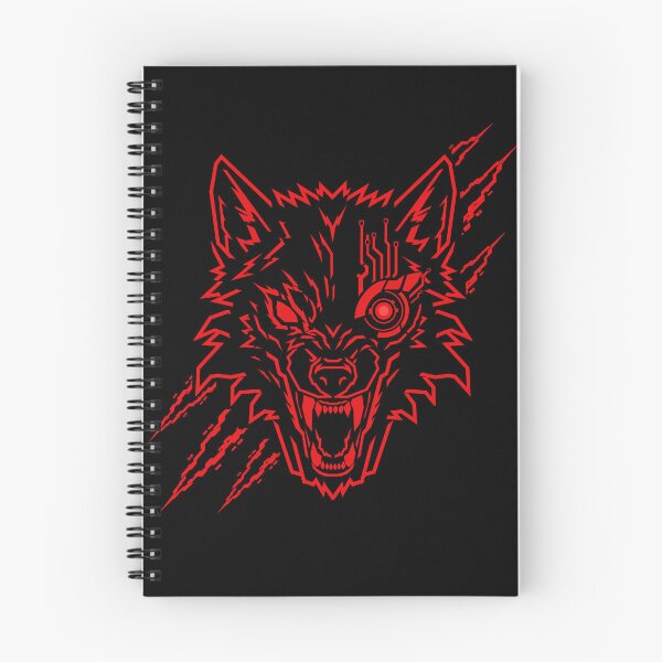 Item preview, Cyber Wolf | Futuristic Cyberpunk Wolf | Cyborg Wolf Graphic designed and sold by Neon_Ronin.