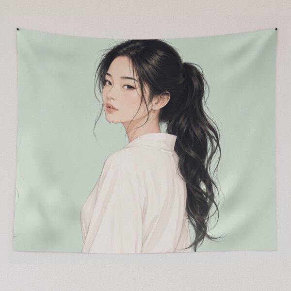 Item preview, Pure Asian beauty design designed and sold by ShenGha-design.