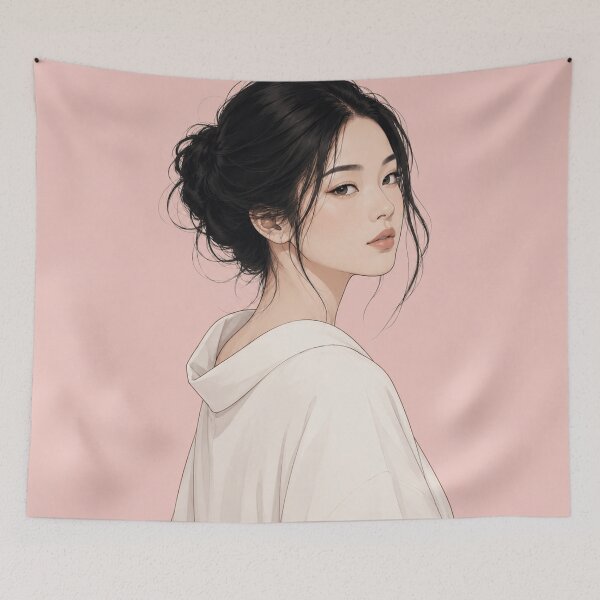 Item preview, Pure Asian beauty design designed and sold by ShenGha-design.