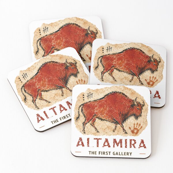 Item preview, Altamira Cave Art Bison – The First Gallery designed and sold by Past in Threads.