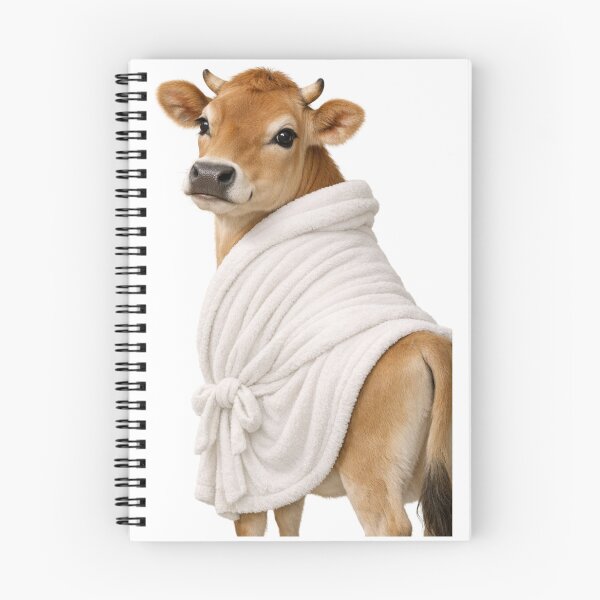 Item preview, Bathrobe Jersey Cow designed and sold by Sillytoe.