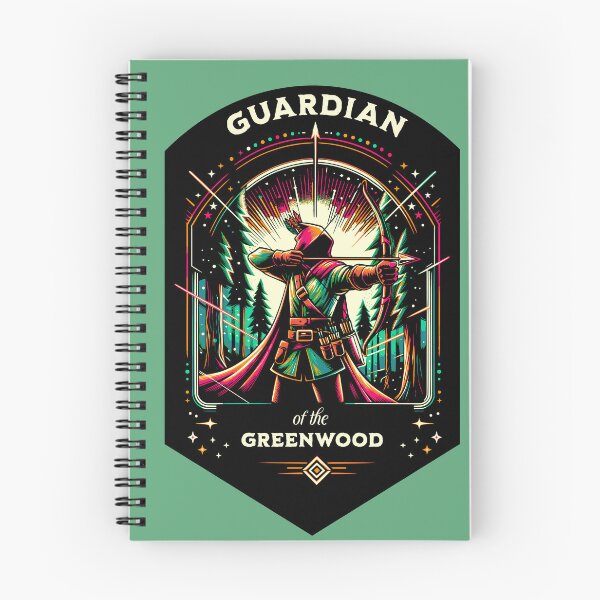 Item preview, Guardian of the Greenwood Archer | Fantasy Ranger Woodland Protector designed and sold by Sachie's Studio.