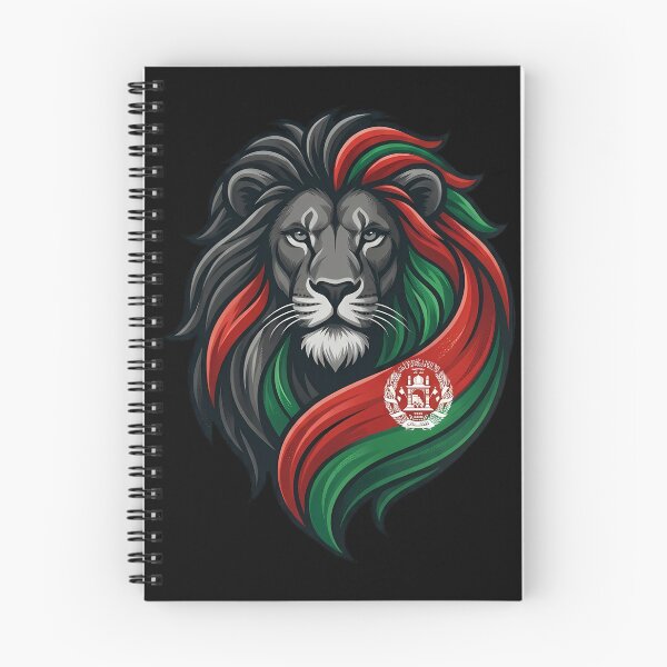 Item preview, Majestic Afghanistan Flag Lion Portrait designed and sold by k3rstman1.