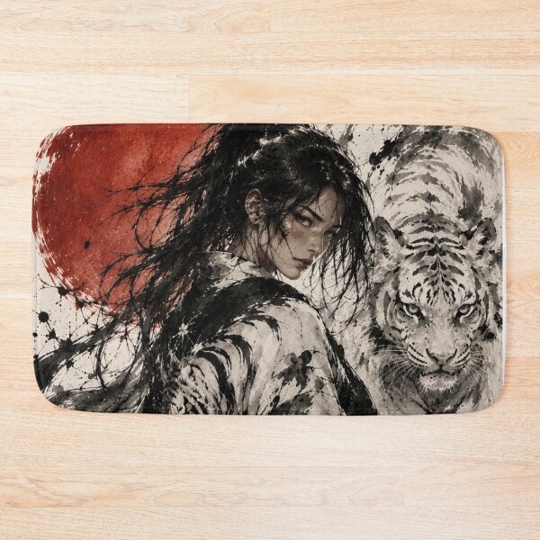 Item preview, Samurai woman warrior poster designed and sold by ShenGha-design.