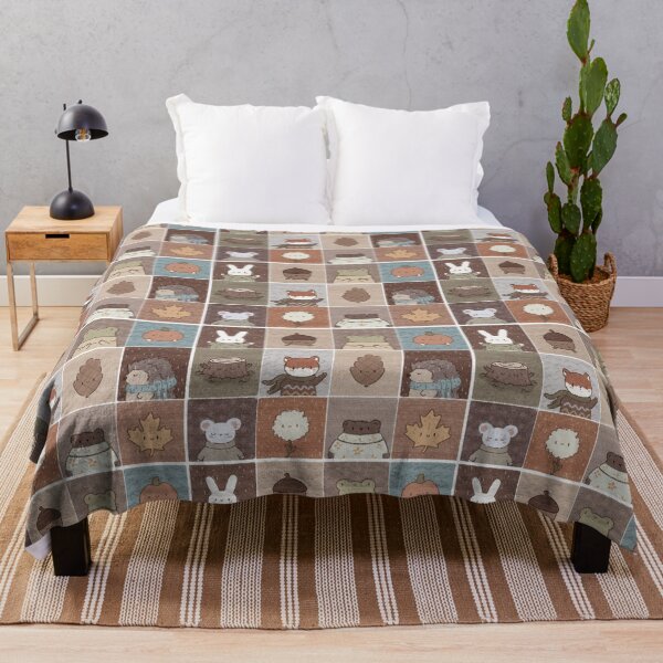 Item preview, Cozy Woodland blanket designed and sold by CozyTiffy.