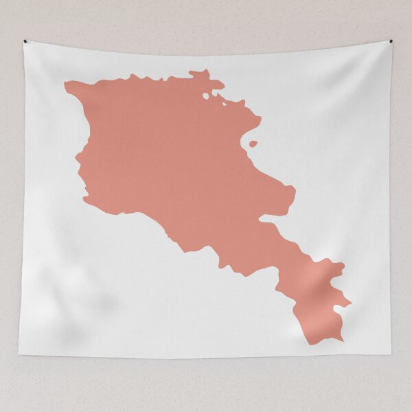 Item preview, Armenia Love in Coral designed and sold by Maren Misner.