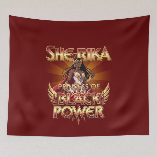 Item preview, She-Rika Princess of Black Power Parody designed and sold by RahniNM.