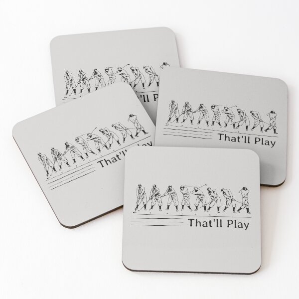 Item preview, Funny Golf Swing That'll Play Funny Phrase black designed and sold by TackyTime.