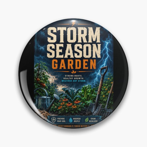 Item preview, Storm Season Garden – Strong Roots Healthy Growth designed and sold by Sketchlegacy.
