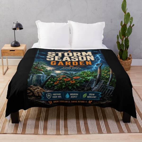 Item preview, Storm Season Garden – Strong Roots Healthy Growth designed and sold by Sketchlegacy.