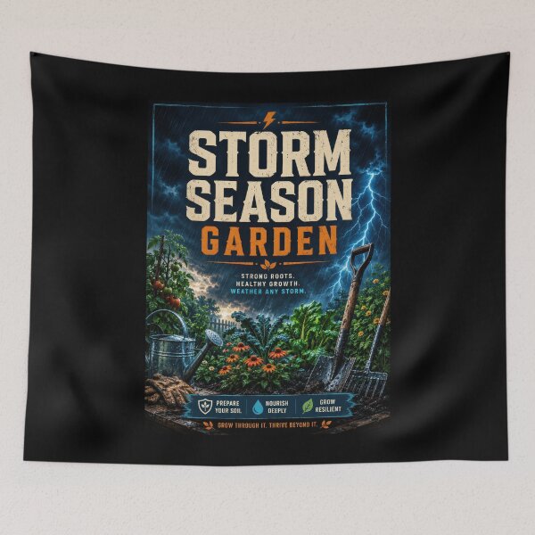 Item preview, Storm Season Garden – Strong Roots Healthy Growth designed and sold by Sketchlegacy.