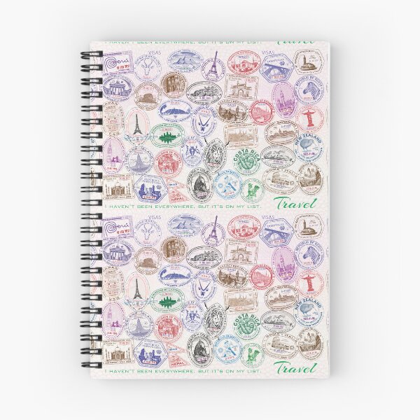 Item preview, Travel Passport Stamps - Updated Extended Version designed and sold by travelwitheric.