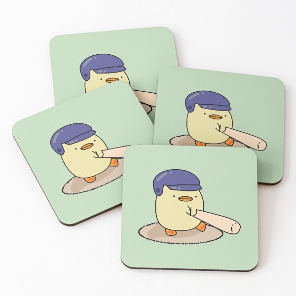 Item preview, Baseball batter duck designed and sold by fluffyfamcraft.
