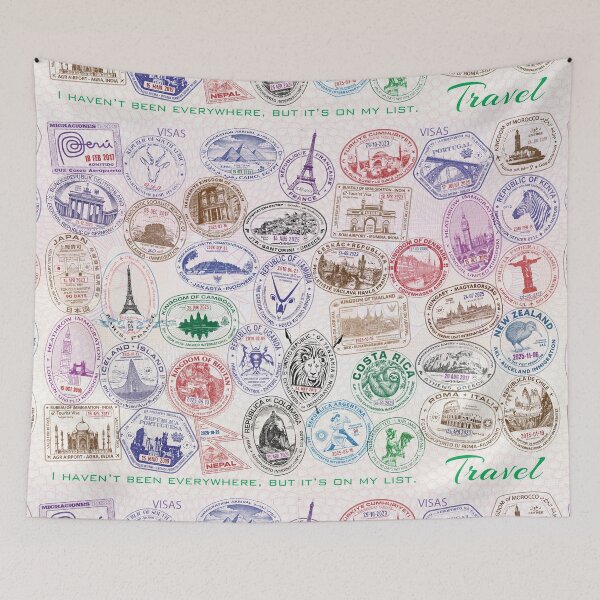 Item preview, Travel Passport Stamps - Updated Extended Version designed and sold by travelwitheric.