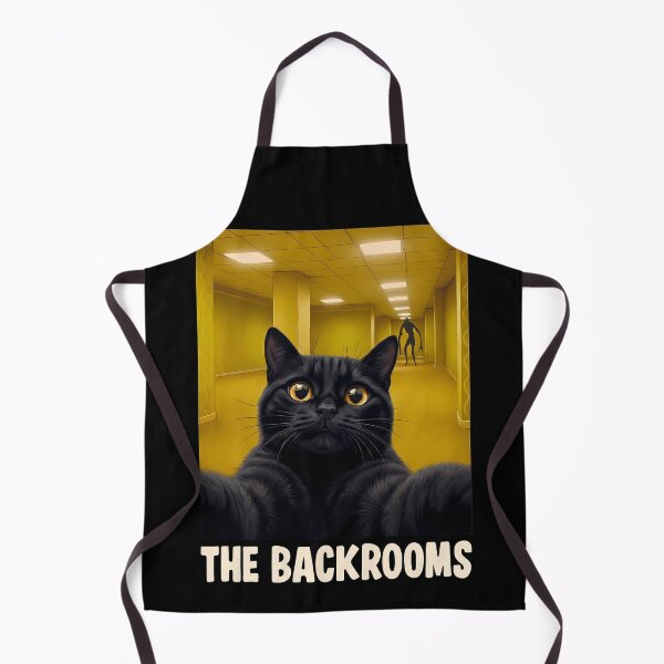 Item preview, Black Cat Selfie in The Backrooms designed and sold by k3rstman1.