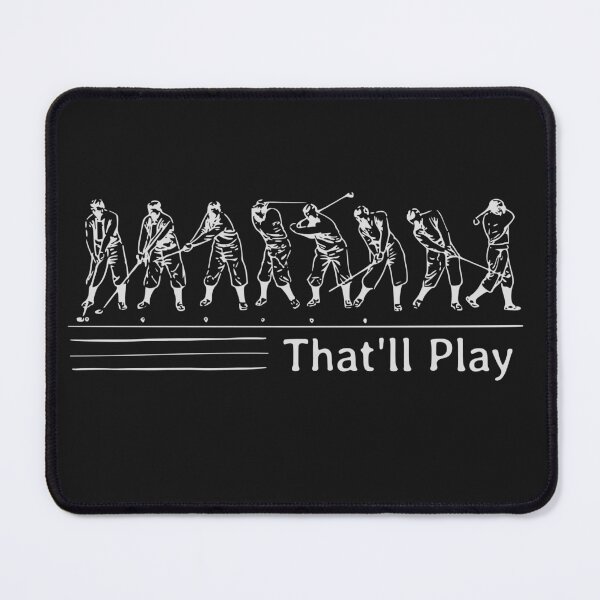 Item preview, Funny Golf Swing That'll Play Funny Phrase white designed and sold by TackyTime.