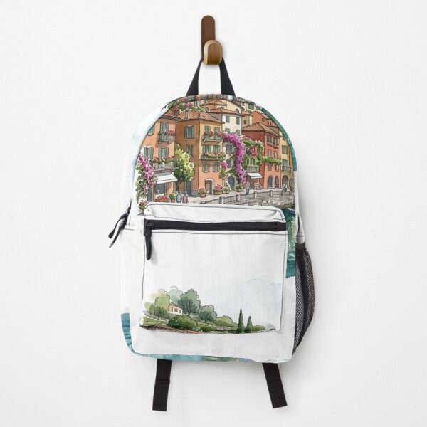 Item preview, Varenna Lake Como Italy Travel Sticker designed and sold by Mathias Yakubu Design.