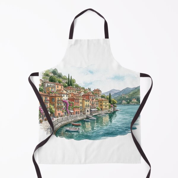 Item preview, Varenna Lake Como Italy Travel Sticker designed and sold by Mathias Yakubu Design.