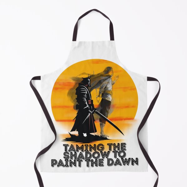 Item preview, Taming The Shadow To Paint The Dawn Samurai Art designed and sold by AhmadAnnaPrints.