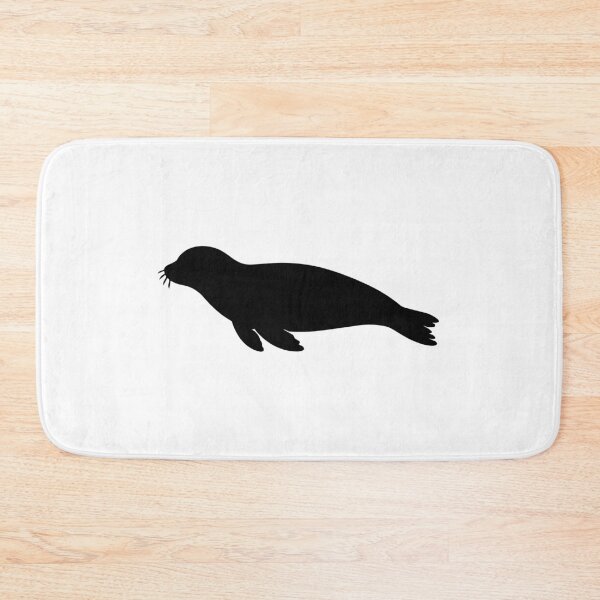 Item preview, Seal Silhouette — Minimalist Ocean Animal Art Tee designed and sold by medicalkinoko.