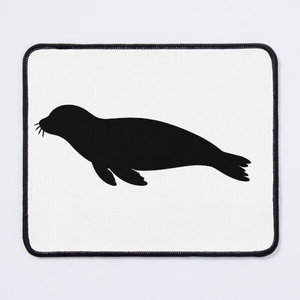 Item preview, Seal Silhouette — Minimalist Ocean Animal Art Tee designed and sold by medicalkinoko.