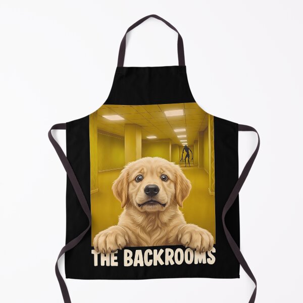 Item preview, Golden Retriever Puppy Liminal Space Backrooms Horror designed and sold by k3rstman1.