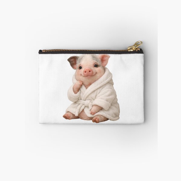 Item preview, Bathrobe Mini Pig designed and sold by Sillytoe.