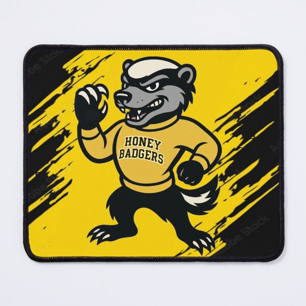 Item preview, Honey Badgers Logo designed and sold by Q Art & Design .