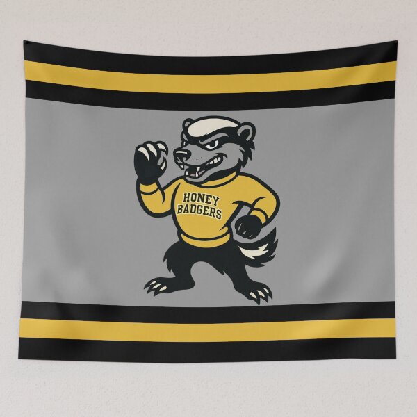 Item preview, Honey Badgers Logo designed and sold by Q Art & Design .