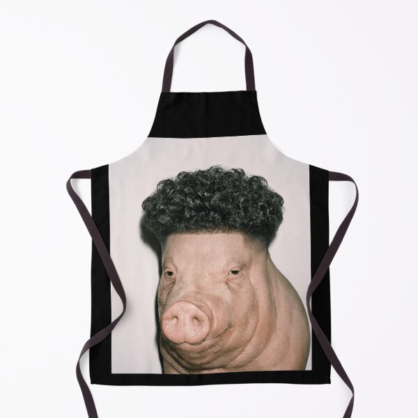 Item preview, Funny Pig Broccoli Cut Fade Haircut designed and sold by k3rstman1.