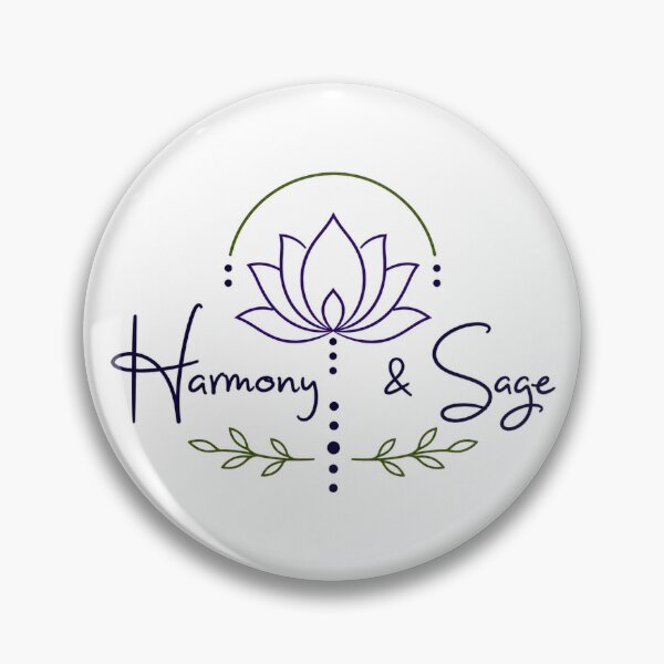 Item preview, Harmony & Sage Logo designed and sold by HarmonyandSage.