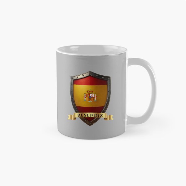 Item preview, Resendiz Spanish Heritage Crest Shield designed and sold by Highlandkings.
