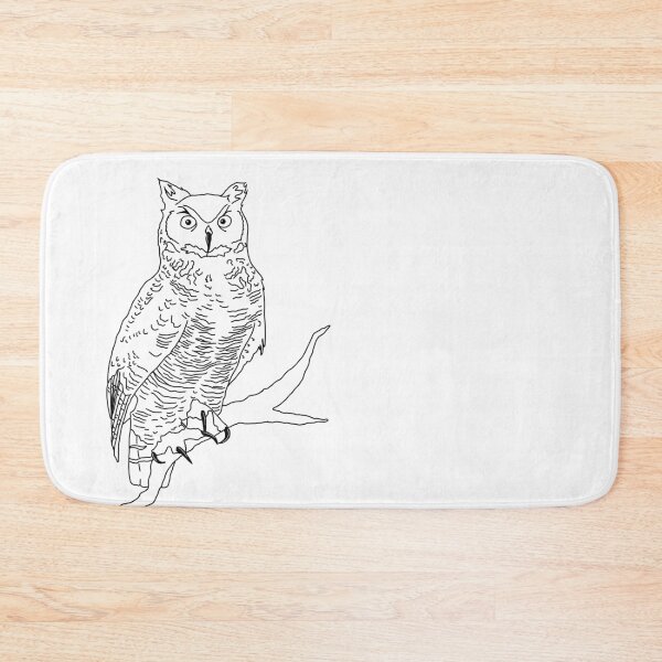 Item preview, Great Horned Owl designed and sold by CLBCreatives.