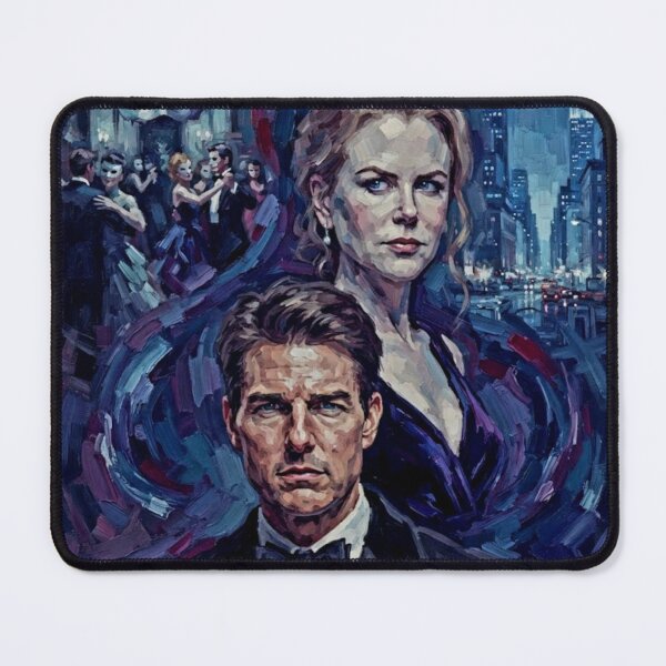 Item preview, Eyes Wide Shut Retro Neo-Noir Thriller Tribute Art Poster designed and sold by Art's Diner.