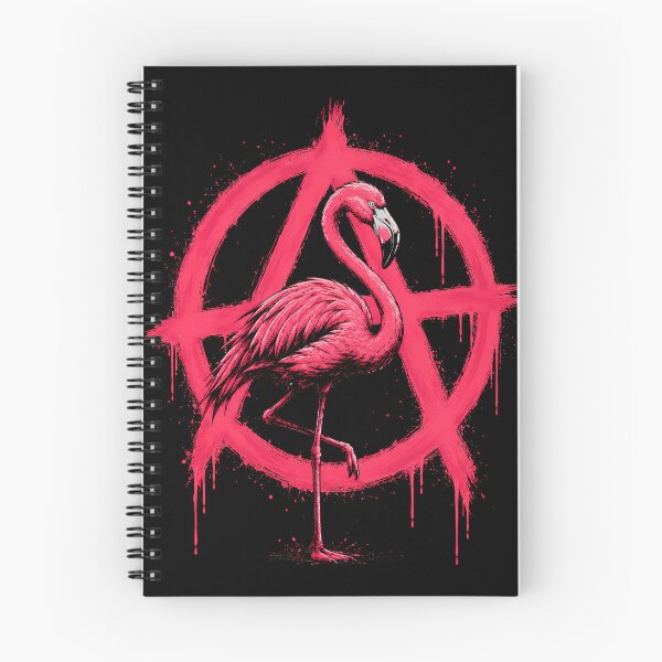 Item preview, Pink Flamingo Anarchy Graffiti Street Art designed and sold by k3rstman1.