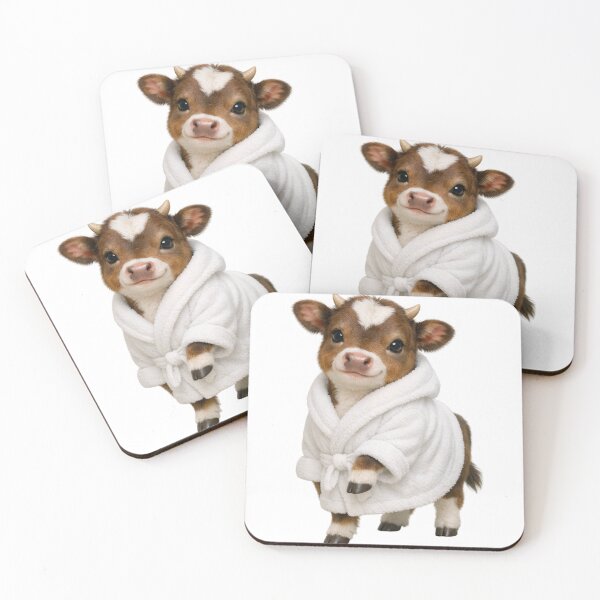 Item preview, Bathrobe Miniature Cow designed and sold by Sillytoe.