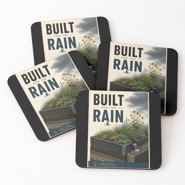 Item preview, Built for the Rain Smart Garden Poster  designed and sold by Sketchlegacy.