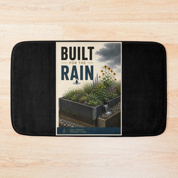 Artikelvorschau, Poster „Für den Regen gebaut – Intelligenter Garten“ entworfen und verkauft von Sketchlegacy.