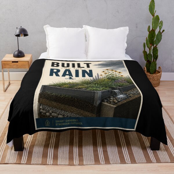 Item preview, Built for the Rain Smart Garden Poster designed and sold by Sketchlegacy.