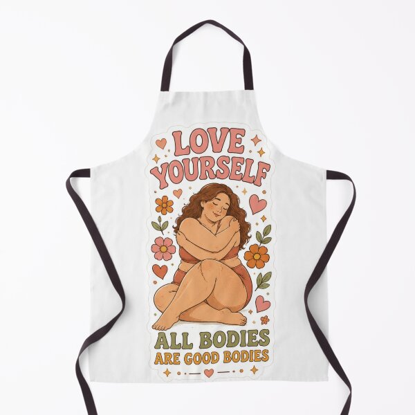 Item preview, Love Yourself Body Positive Art designed and sold by Mas que un número.