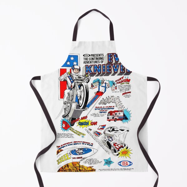 Item preview, Evel Knievel Comic Toy Advertisement designed and sold by The Retromotel.