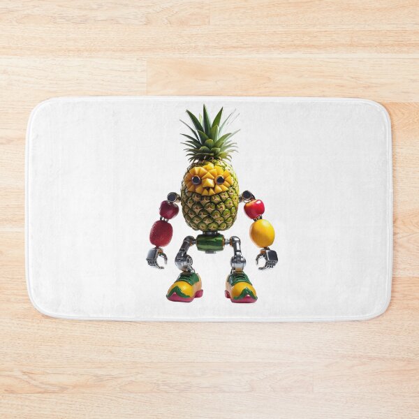 Item preview, Pineapple Mecha Robot Tropical Art designed and sold by Sem Bregs.